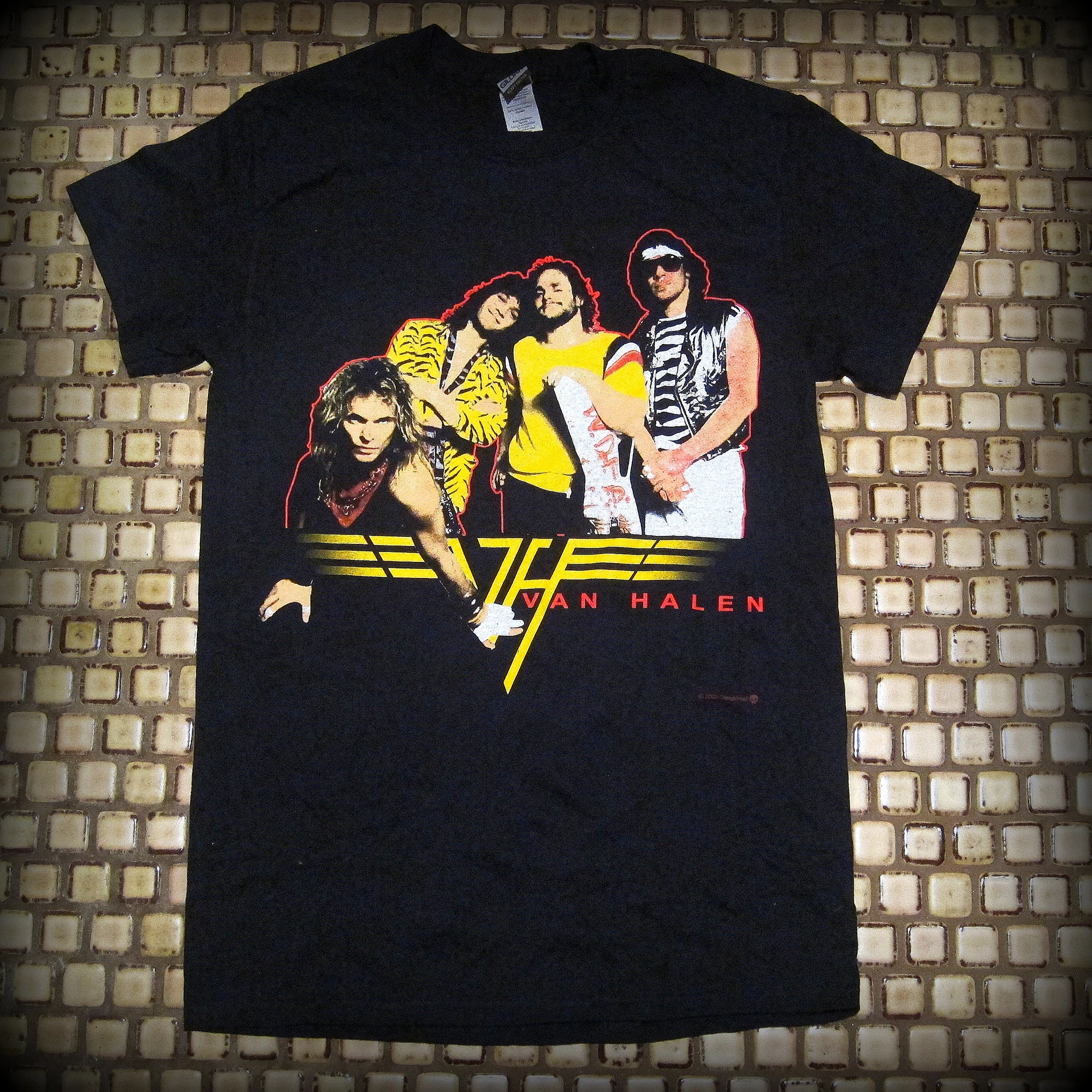 VAN HALEN‏ - ORIGINAL GROUP- T-Shirt