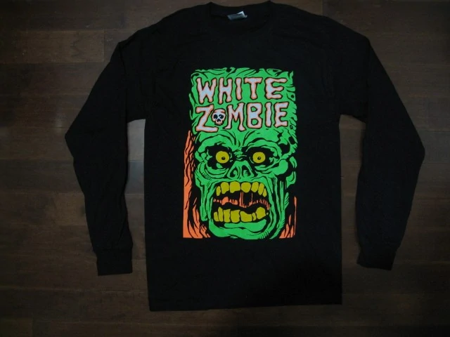 WHITE ZOMBIE‏ - GET UP AND KILL - Long Sleeve - SHIRT