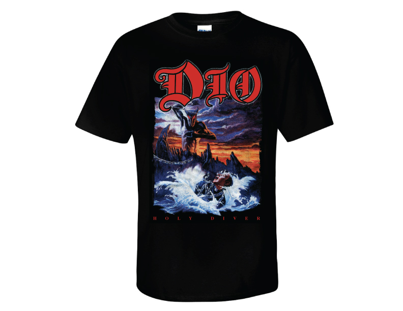  RONNIE JAMES  DIO - Holy Diver T-Shirt