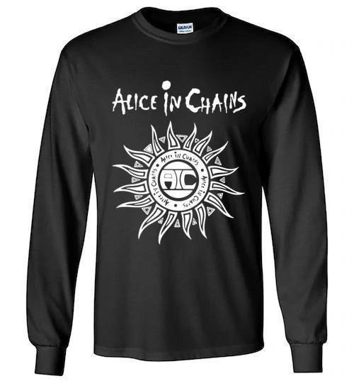 ALICE IN CHAINS - Sun Logo - Unisex Long Sleeve Shirt