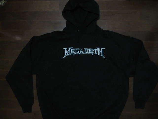 Megadeth - LOGO / RIP Mary Jane - Two Sided Printed     Hoodie