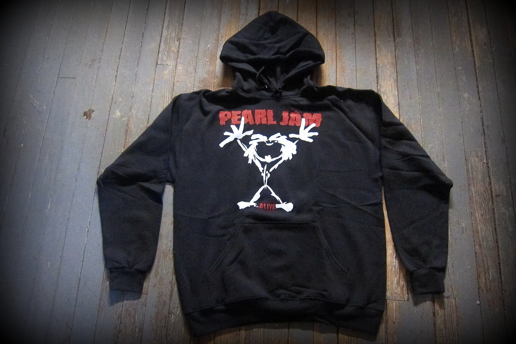 Pearl Jam-Alive- Two Sided Printed Hoodie