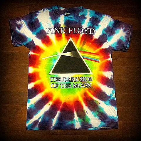 PINK FLOYD - Dark Side Of The Moon / TIE DYE- T-Shirt